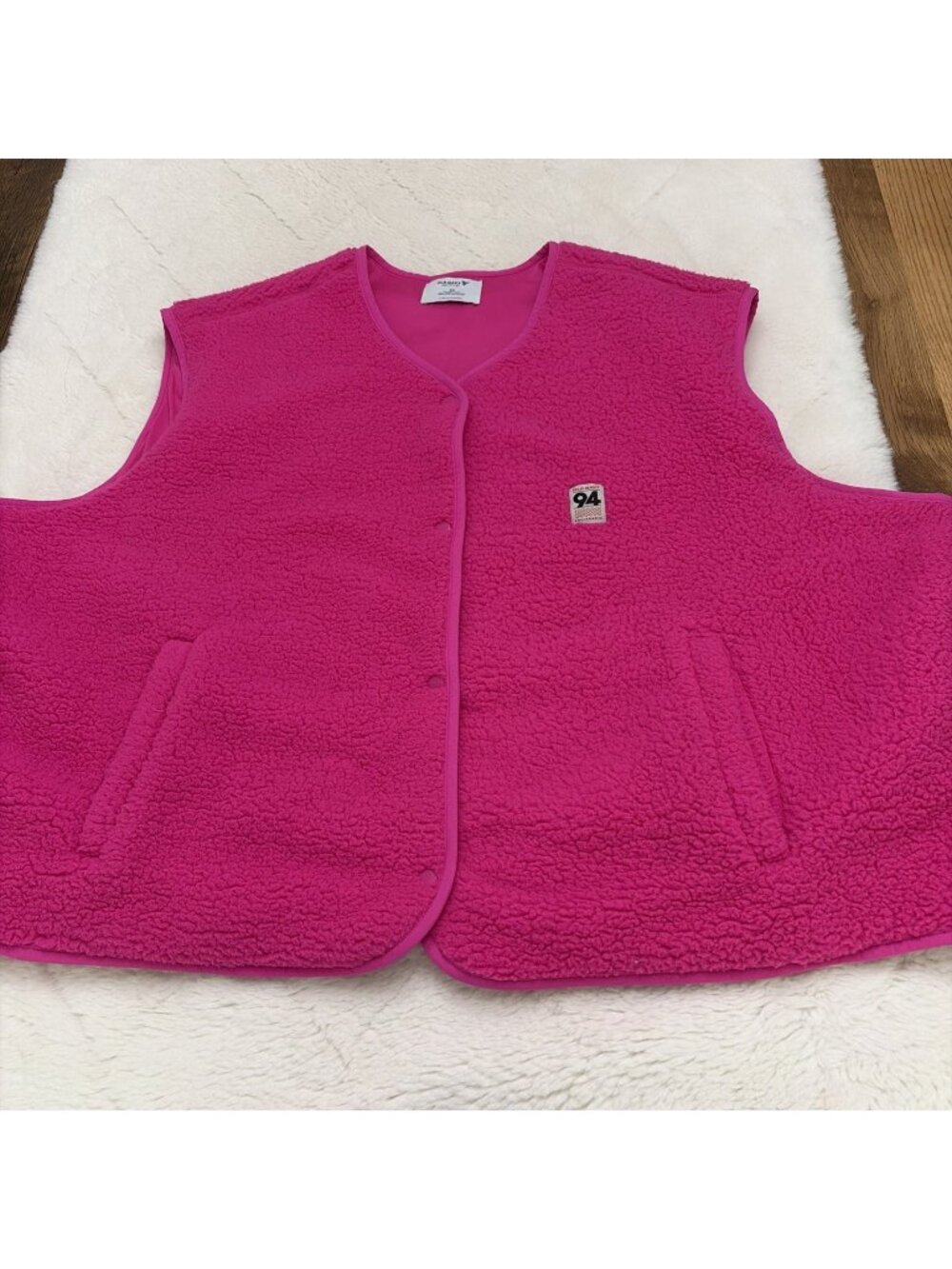 Old Navy Active Womens 3X NWT Hot Pink Fleece Vest
